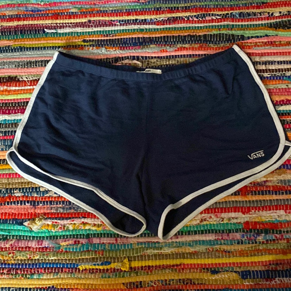 Vans Navy Blue Sweat Shorts